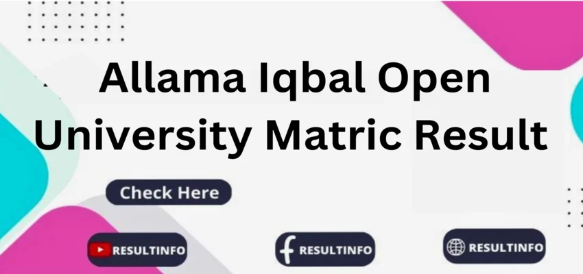 AIOU Matric Result 2026