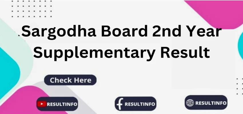 Sargodha Board 2nd Year Supplementary Result