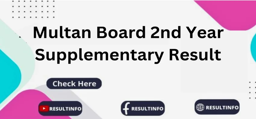 Multan Board 2nd Year Supplementary Result